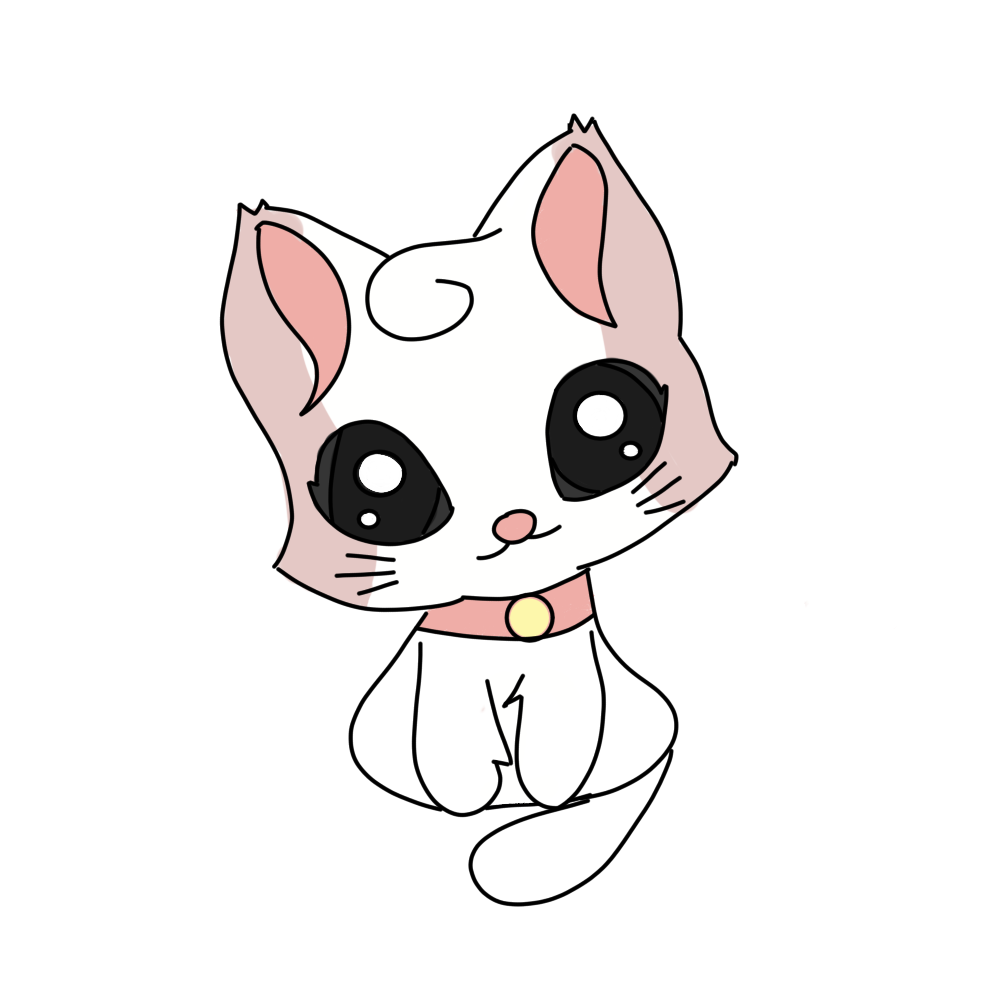 Blinky the cat